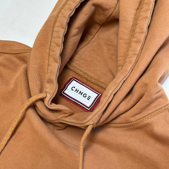 CHNGE Growth is a Process Hoodie Sweatshirt Size Large Organic Cotton Streetwear - Picture 3 of 10